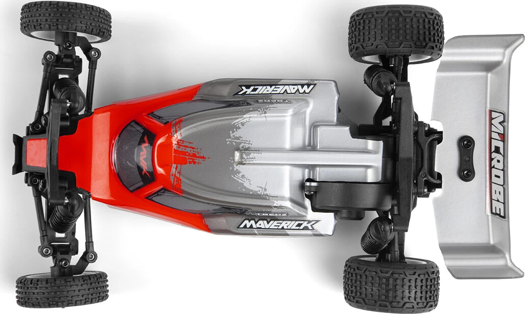 Maverick Rc - Mv150801 - Microbe Buggy Car - Rød - 1 24