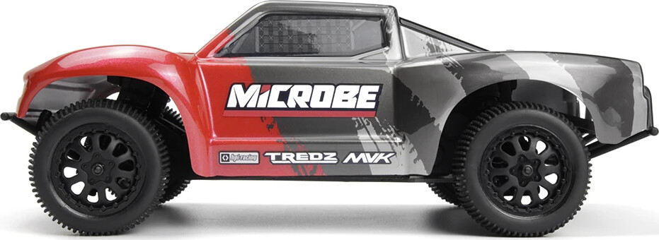 Maverick Rc - Microbe Sc Short Course - Rød - 1 24 - Mv151501