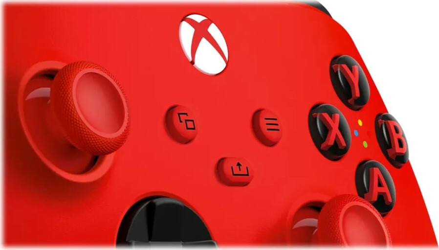 Microsoft - Xbox X Wireless Controller - Redwhite