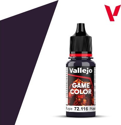 Vallejo - Game Color - Midnight Purple Mat - 18 Ml - 72116