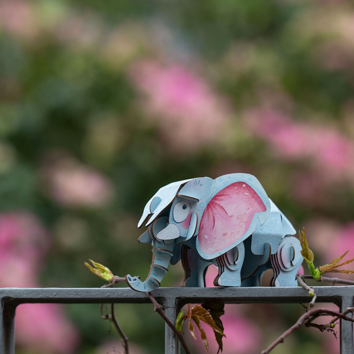 Mieredu - African Elephant - Build N Sound 3D Puzzle - Elefant