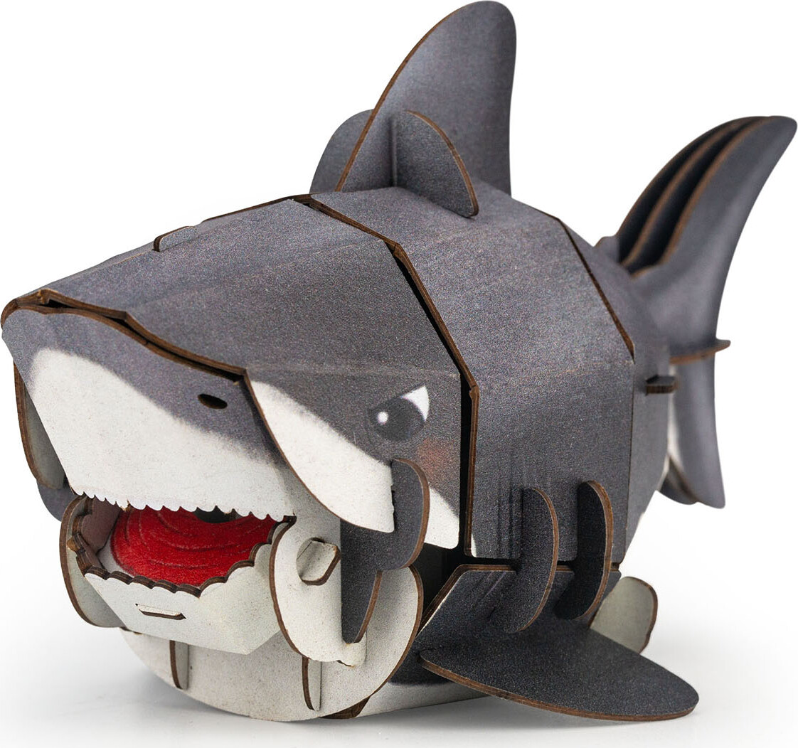 Mieredu - Shark - Build N Sound 3D Puzzle - Haj