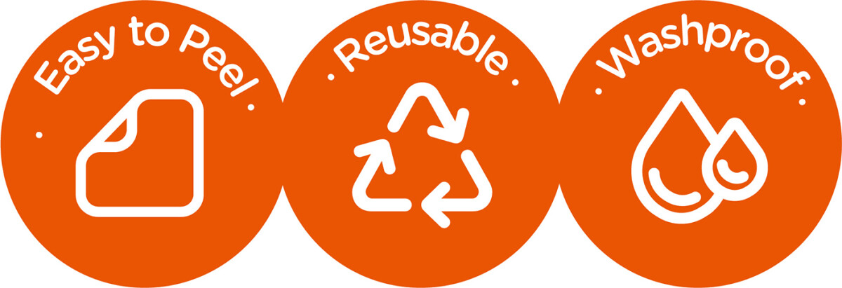 Mieredu - Jelly Stickers 36 Stk - Flytbare - Storbyen