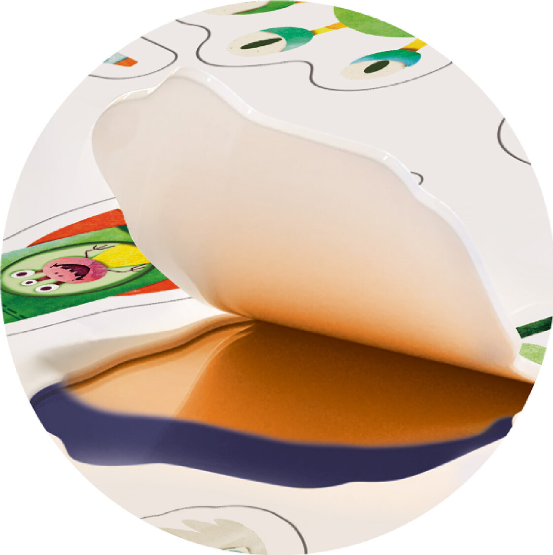 Mieredu - Jelly Stickers 38 Stk - Flytbare - Astronaut