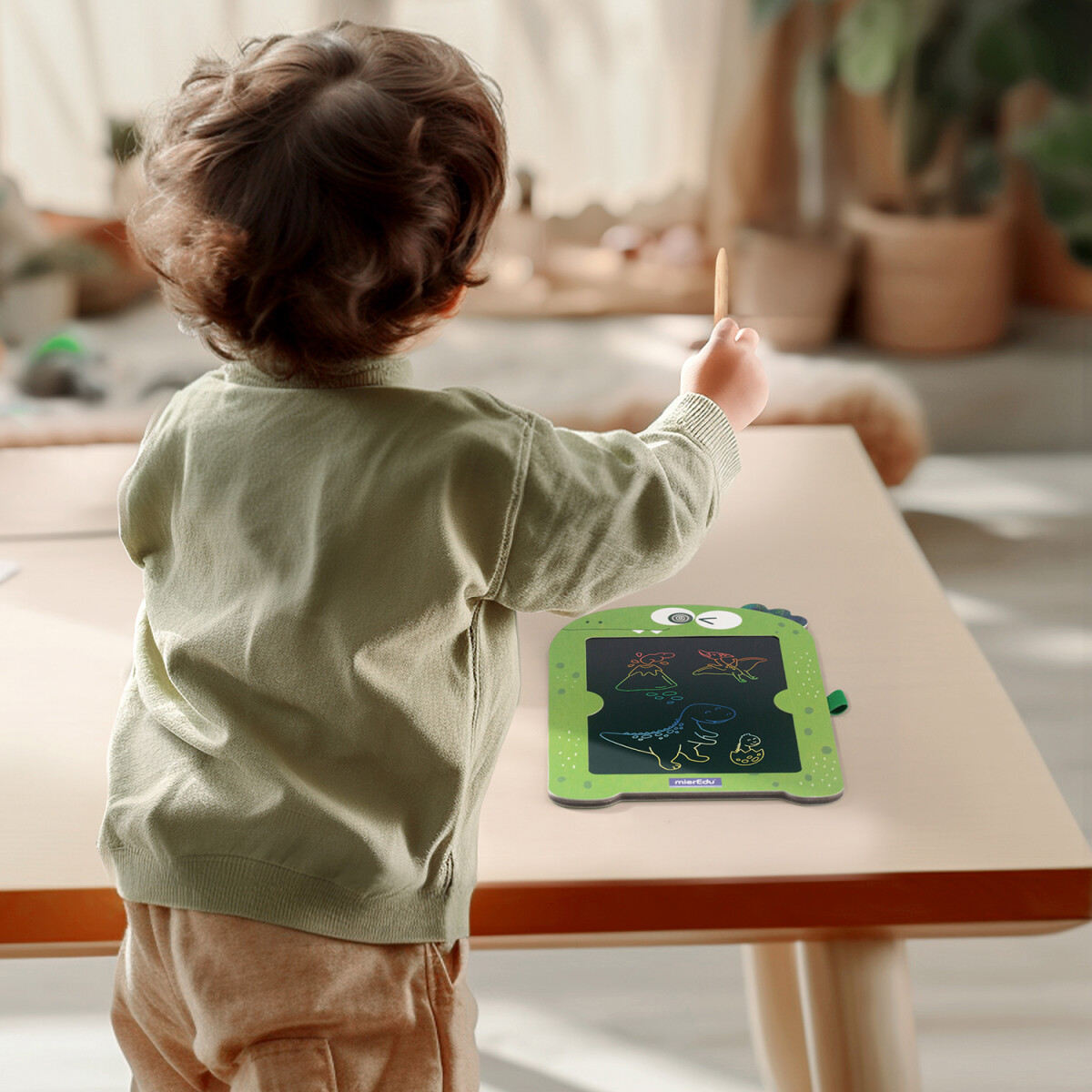 Mieredu - Magiske Farver Tegnetavle - Dinosaur