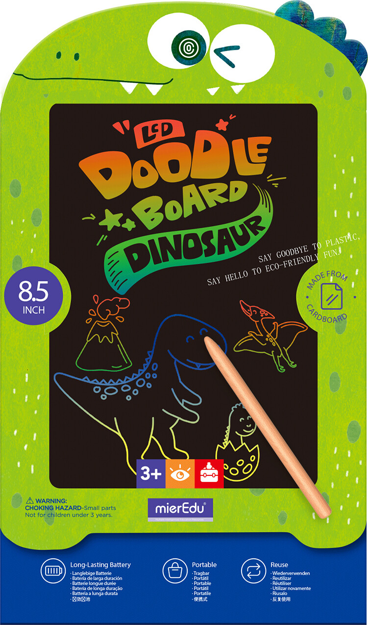 Mieredu - Magiske Farver Tegnetavle - Dinosaur