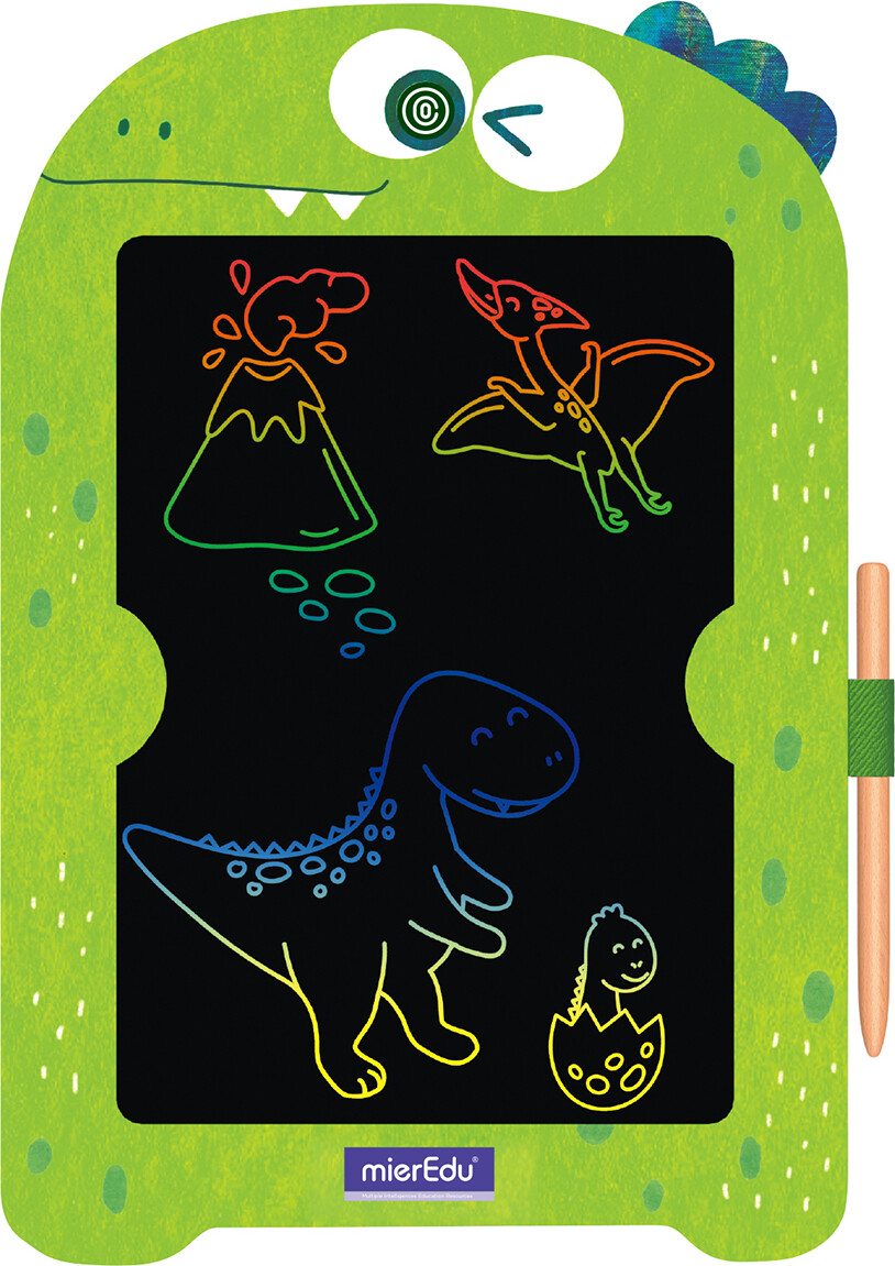 Mieredu - Magiske Farver Tegnetavle - Dinosaur
