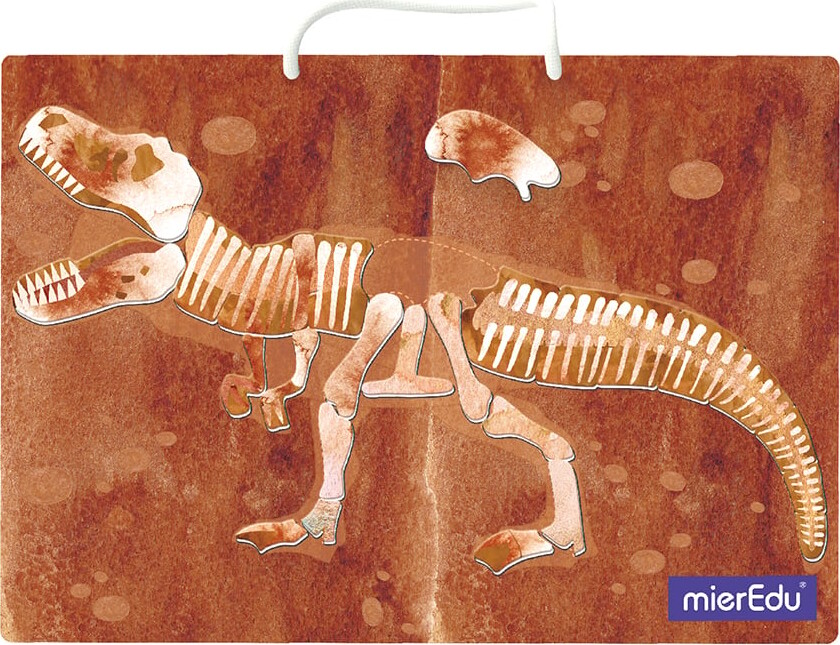 Magnetisk Legetøj Med Tavle - T Rex - Mieredu