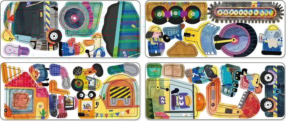 Mieredu - Magnetisk Rejsesæt - Byggeplads