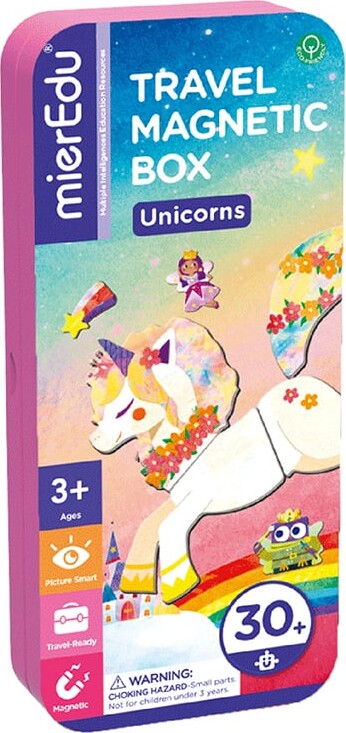 Magnetisk Påklædningsdukke - Enhjørning - Mieredu