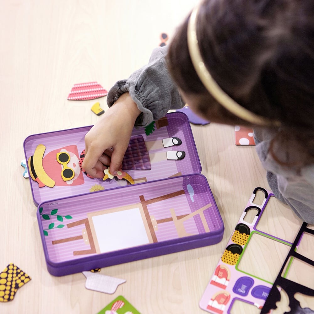 Magnetisk Påklædningsdukke - Kunstner - Mieredu