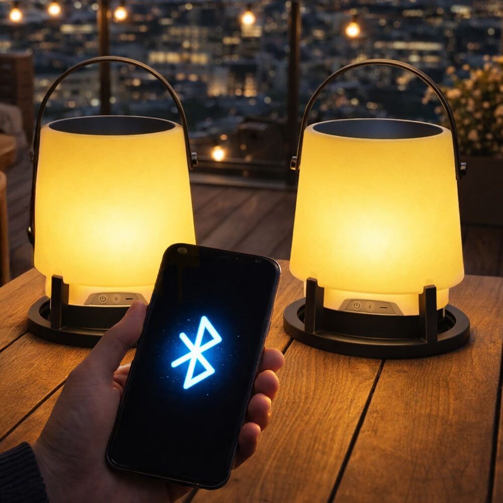 Mikamax - Kooduu Open Air Play - Bluetooth Højtaler Lampe
