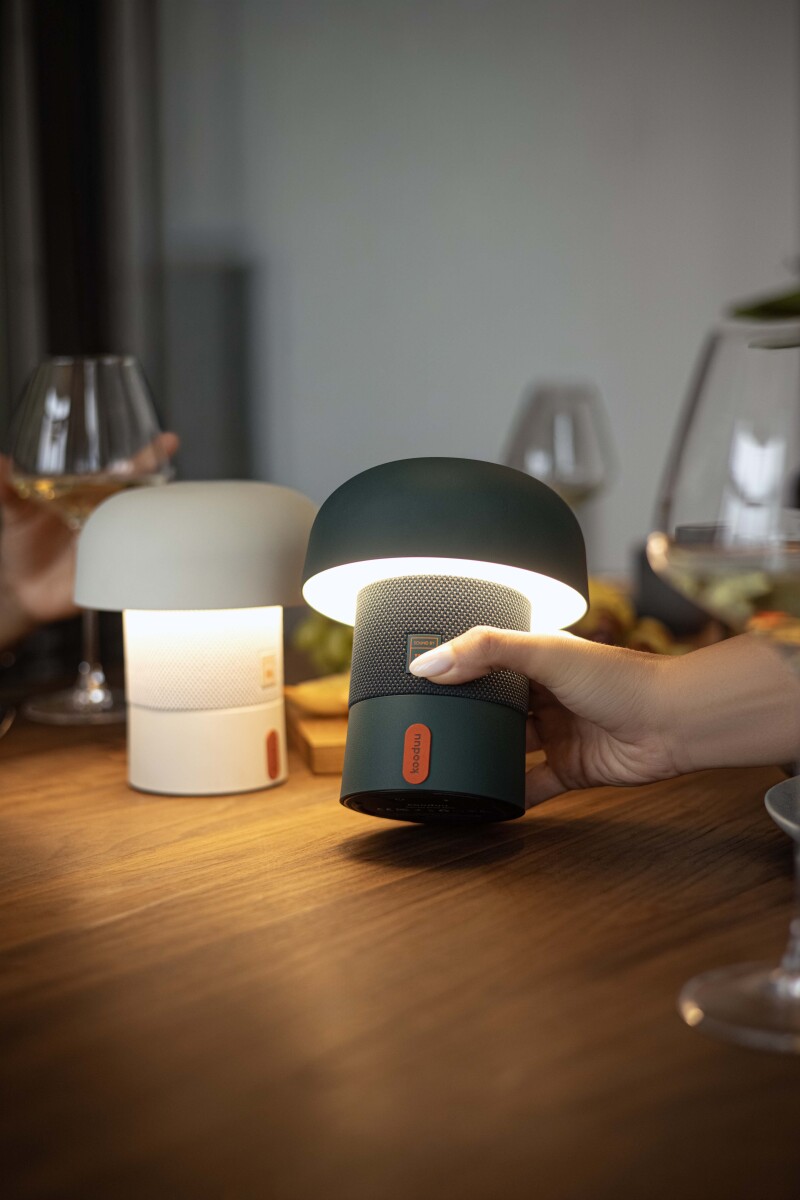 Kooduu Sensa Play Mini - Jbl - Bærbar Højtaler - Hvid