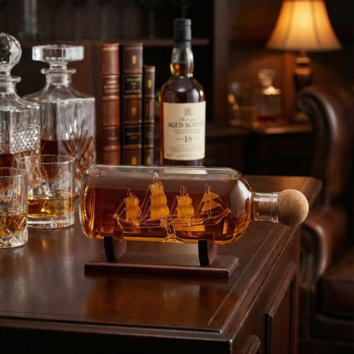 Mikamax - Ship In A Bottle Decanter