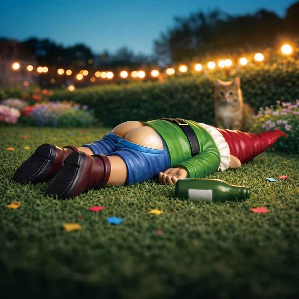 Mikamax - Drunken Gnomes Passed Out - Havenisse - Sovende