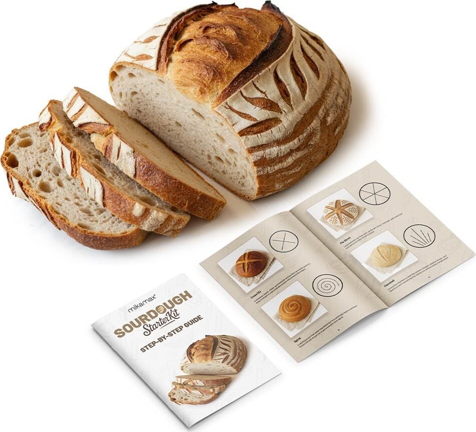 Mikamax - Sourdough Starter Kit - All-In-One Surdej Bagesæt