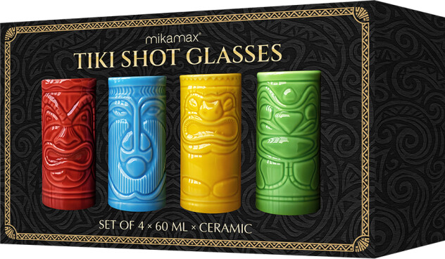 Mikamax - Tiki Shot Glasses