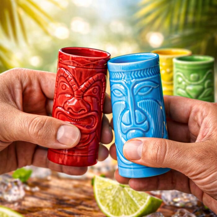 Mikamax - Tiki Shot Glasses