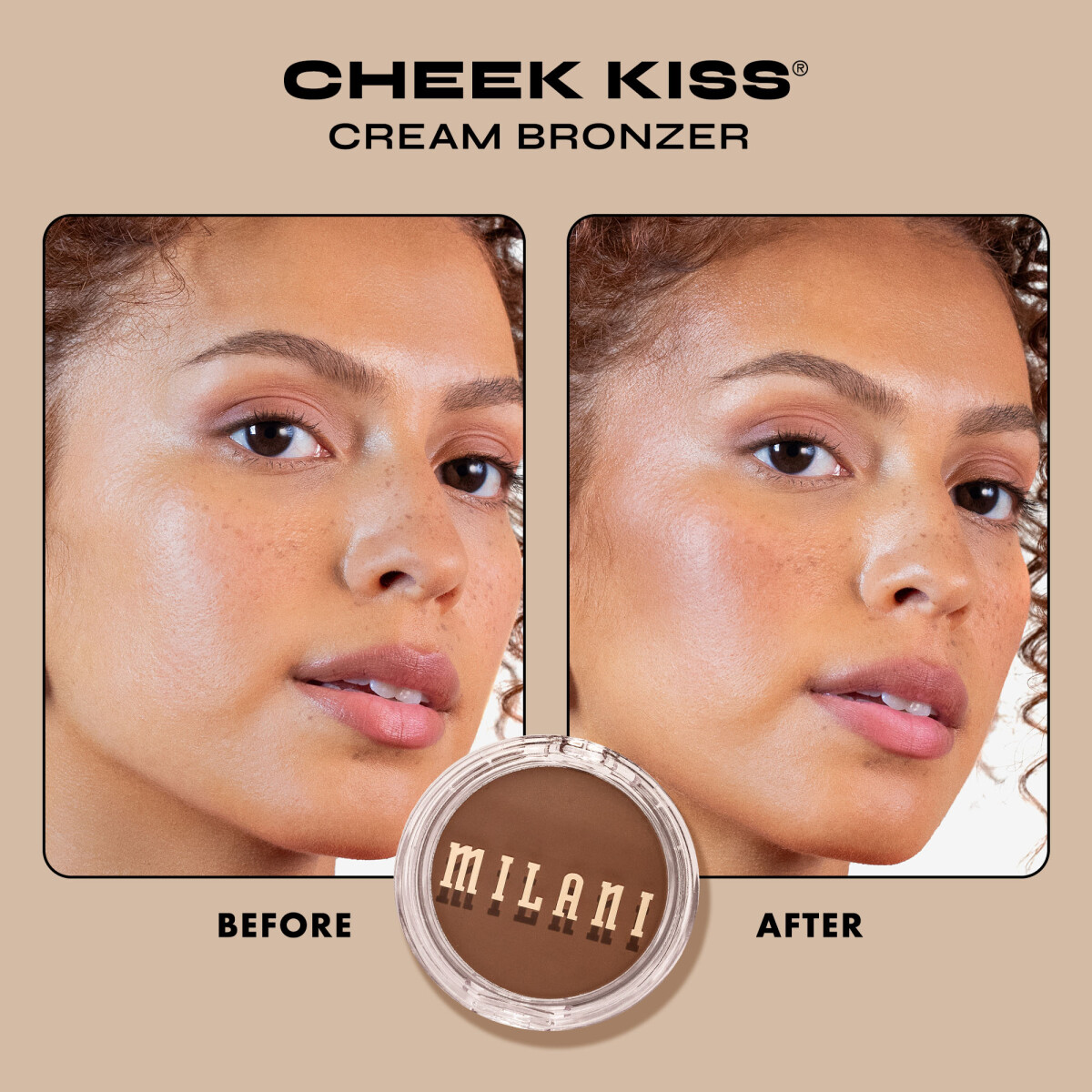 Milani Cosmetics - Cheek Kiss Cream Bronzer - Mocha Moment - 6G