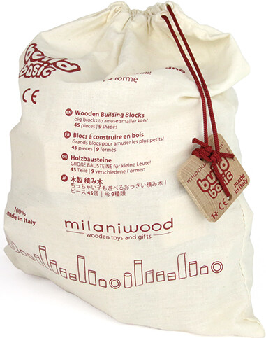 Milaniwood - Stableklodser - 45 Stk