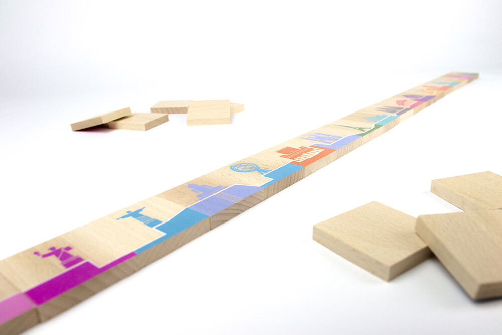 Milaniwood - Træspil - 2-I-1 Spil Verden Rundt