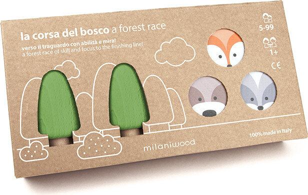 Milaniwood - Træspil - Skovens Dyr