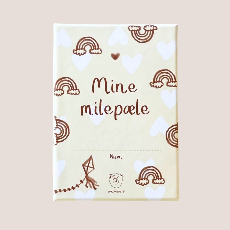 Withwhite - Milepælskort - 35 Stk