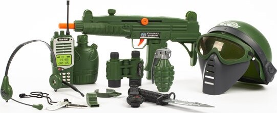 Militær Sæt Legetøj I Stor Æske