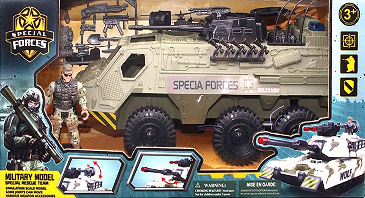 Militærsæt Mspecialforce Kampvogn Tilbehør - Special Forces