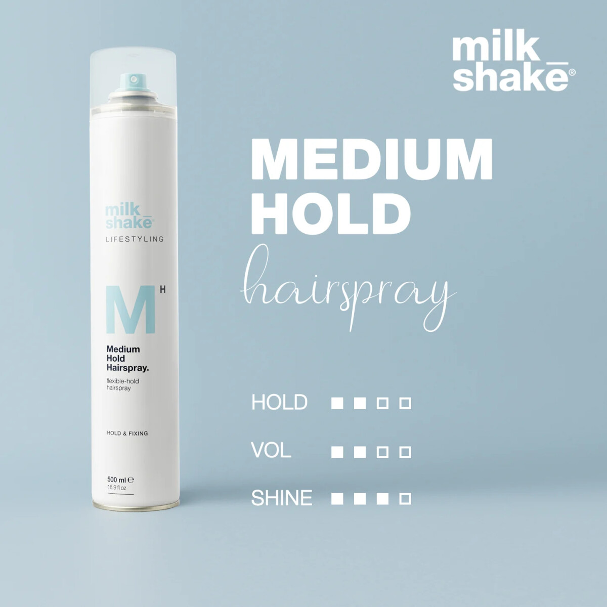 Milk_Shake - Lifestyling Medium Hold Hairspray - 500Ml
