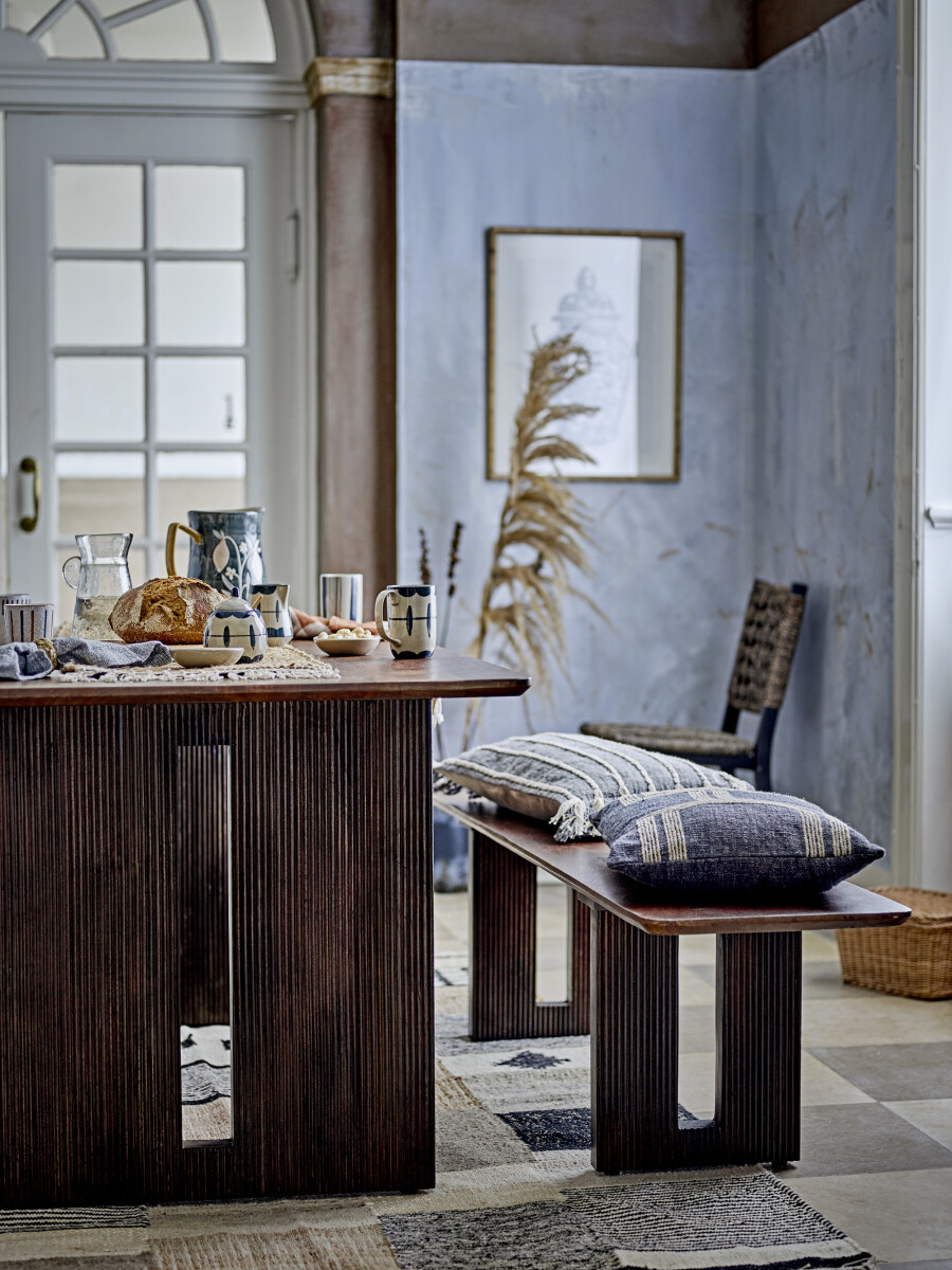 Creative Collection - Milow Spisebord - Brun - Mango - 6 Personer