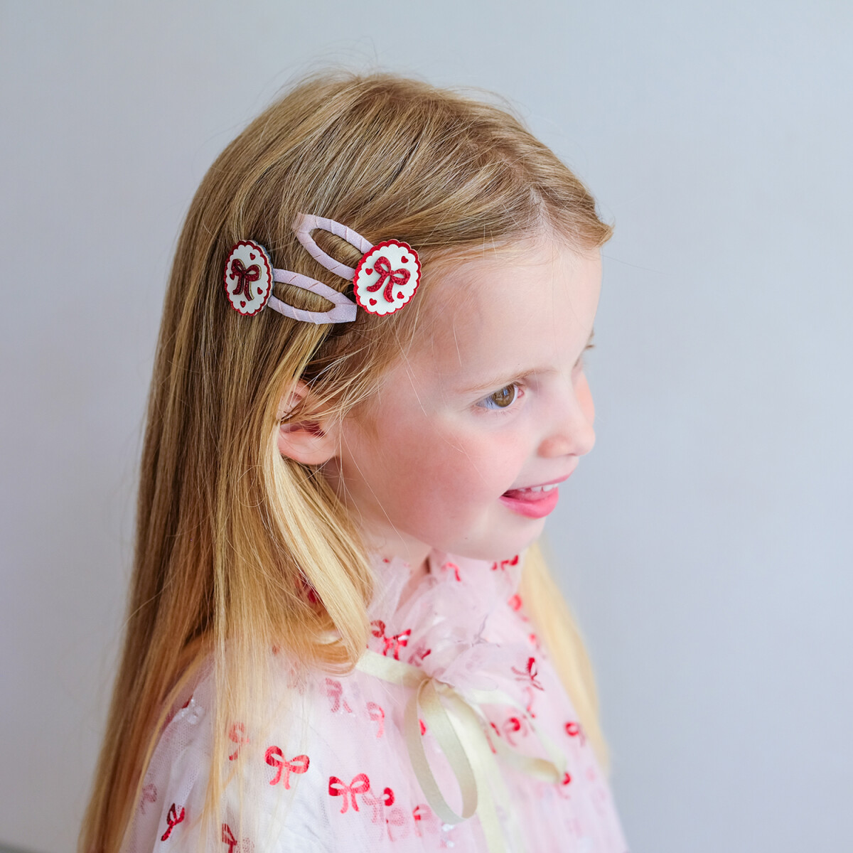 Mimi Lula - 2 Hårspænder - Large Framed Bow