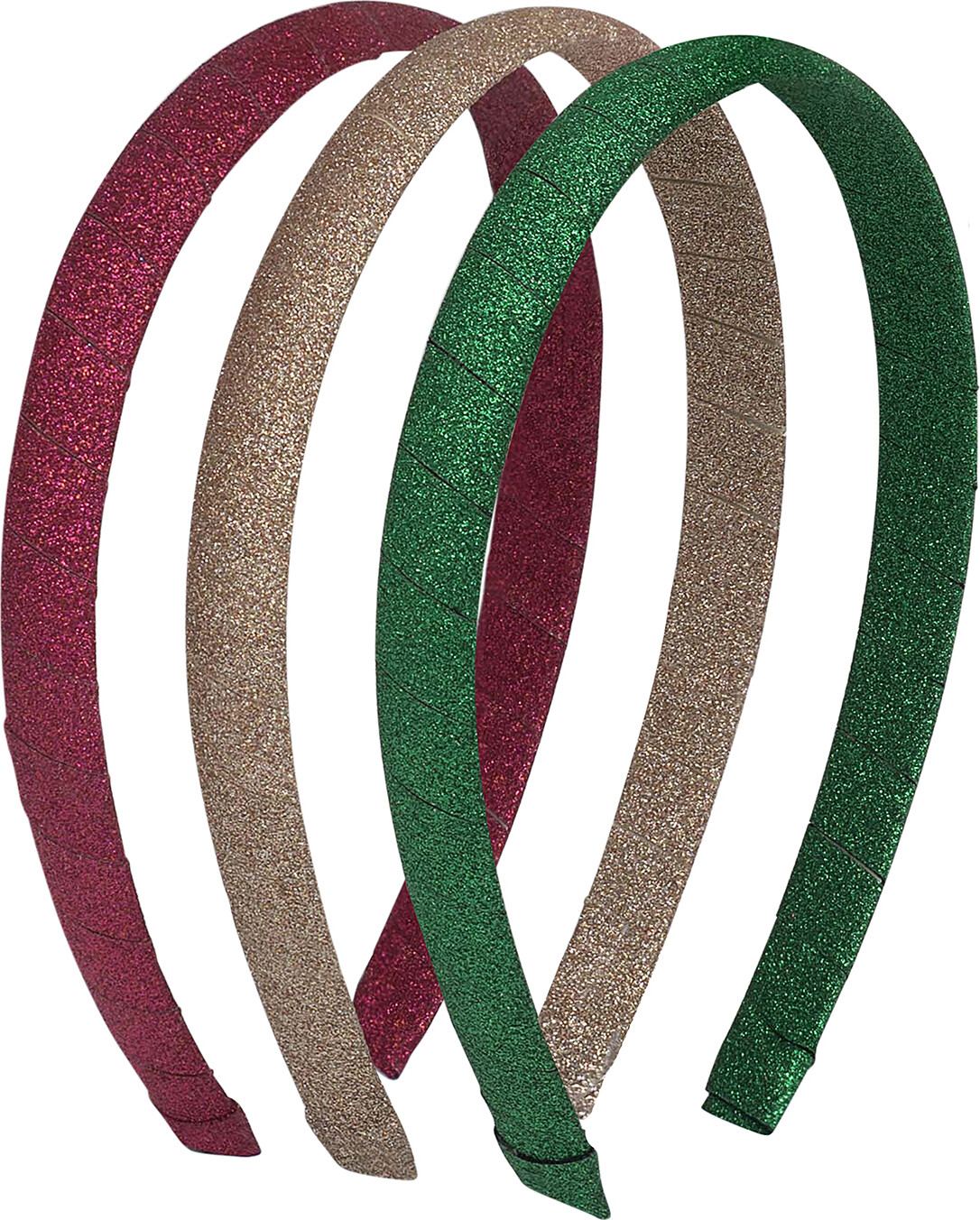 Mimi Lula - 3 Hårbøjler Til Børn - Christmas Glitter