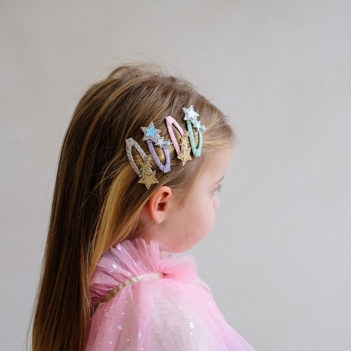 Mimi Lula - 4 Hårspænder - Trailing Star My Little Unicorn