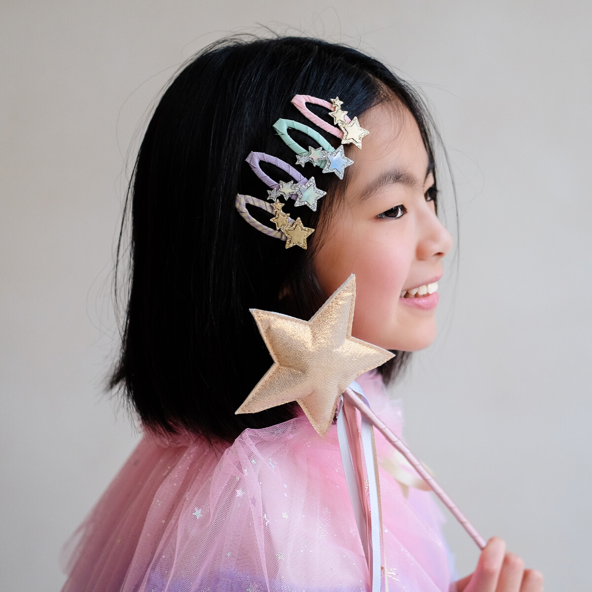 Mimi Lula - 4 Hårspænder - Trailing Star My Little Unicorn