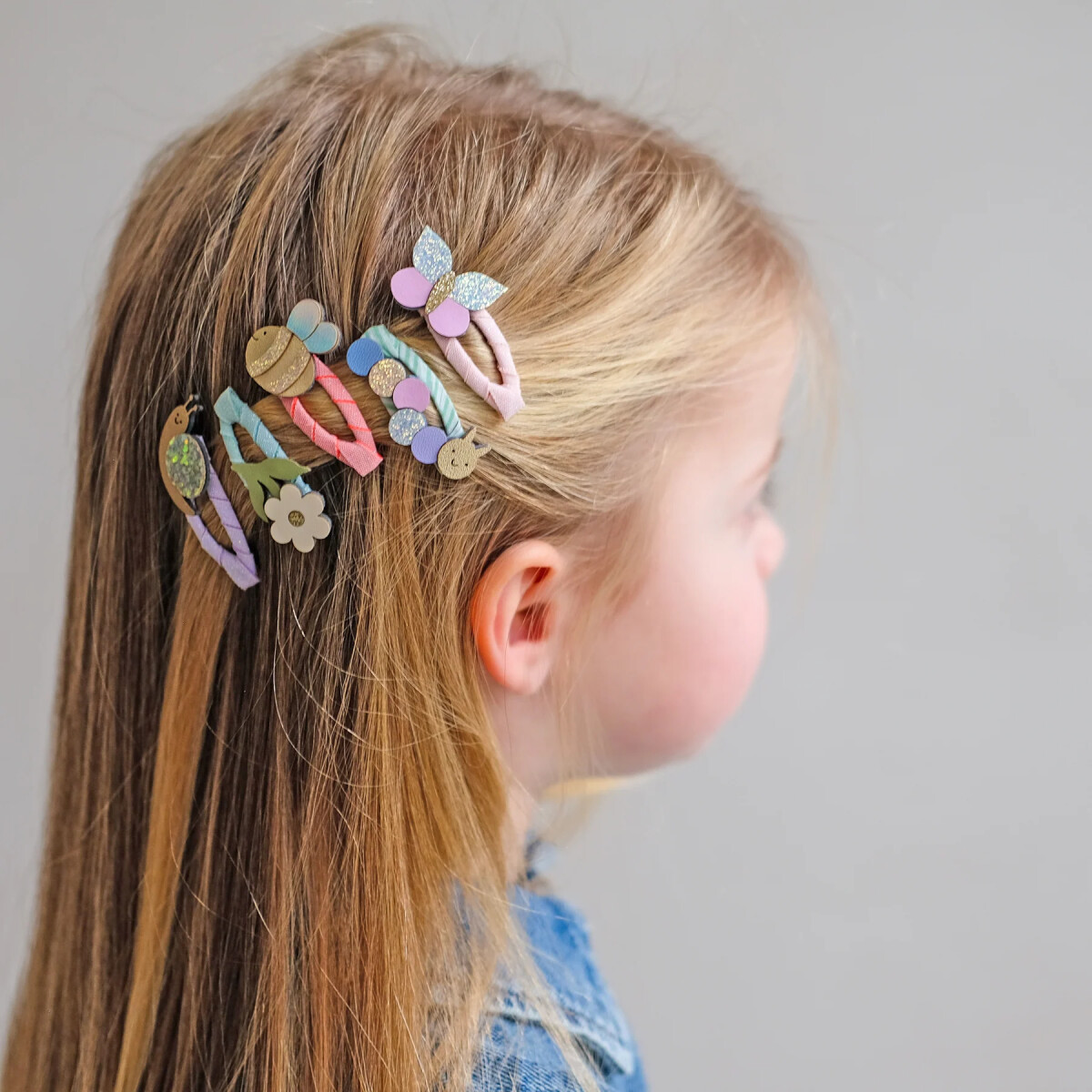 Mimi Lula - 5 Hårspænder - Mini Beasts Bouquet