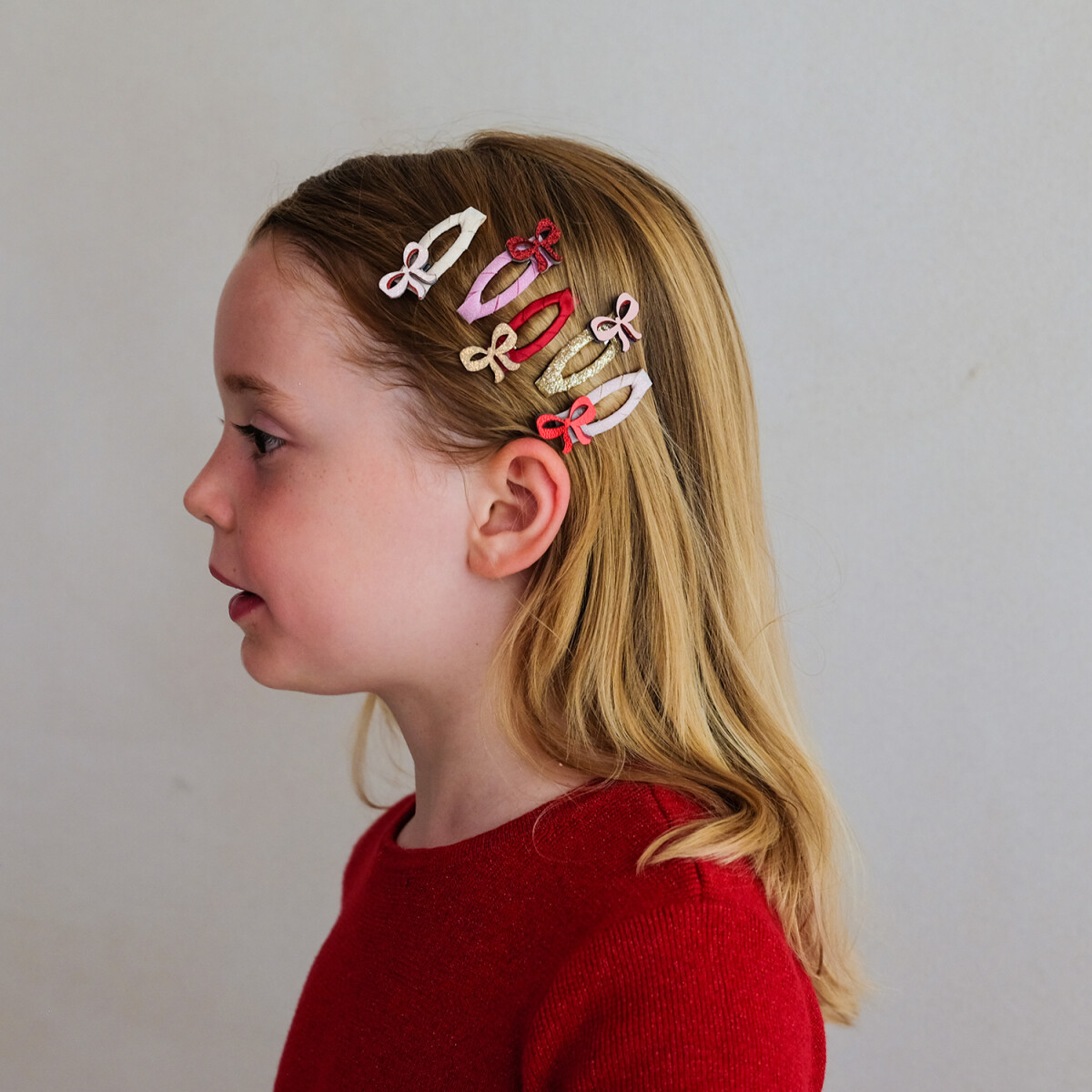 Mimi Lula - 5 Hårspænder - Mini Cutesy Bow