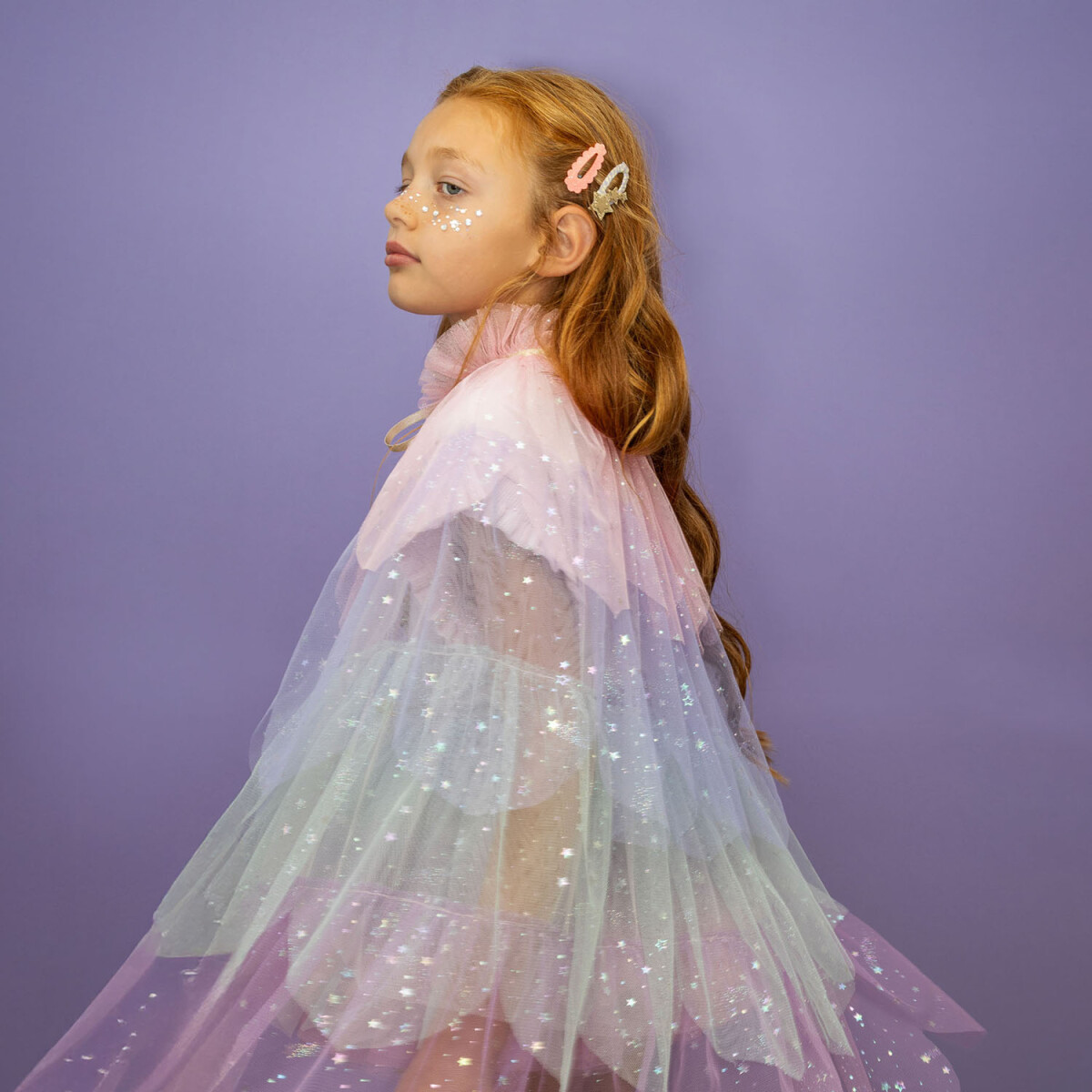 Mimi Lula - 5 Hårspænder - Mini Scalloped Edge My Little Unicorn