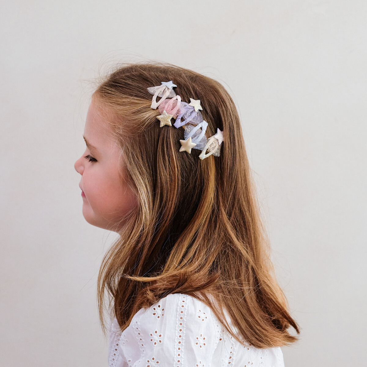 Mimi Lula - 5 Hårspænder - Mini Tutu Star