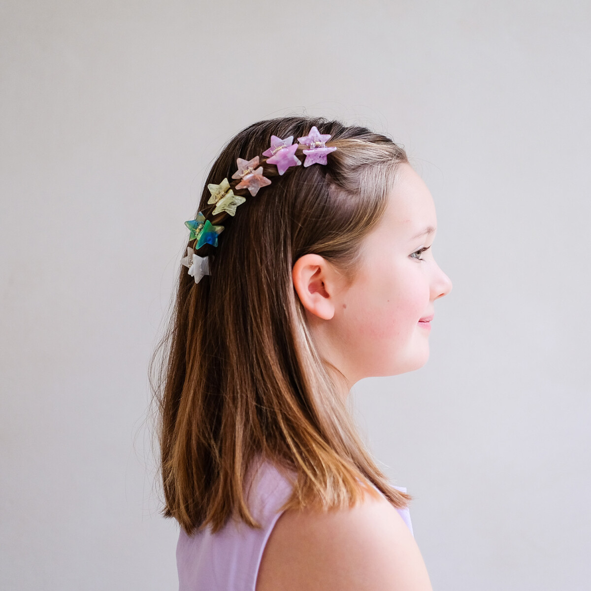 Mimi Lula - 6 Hårklemmer - Mini Star My Little Unicorn