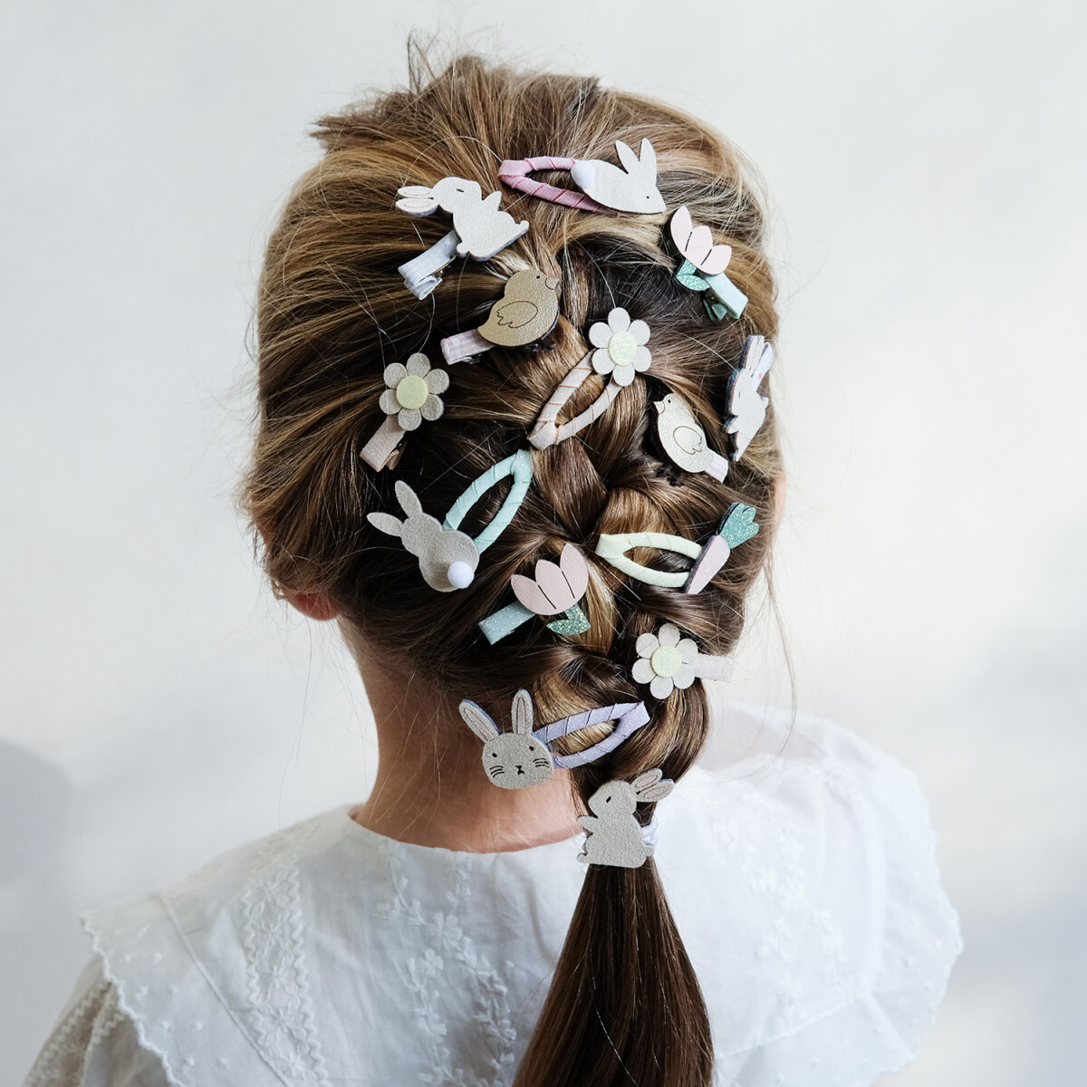 Hårclips Til Børn - Mini Påske - Mimi Lula - 8 Stk