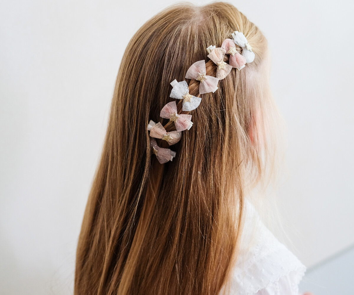 Mimi Lula - 8 Hårclips - Tutu Bow