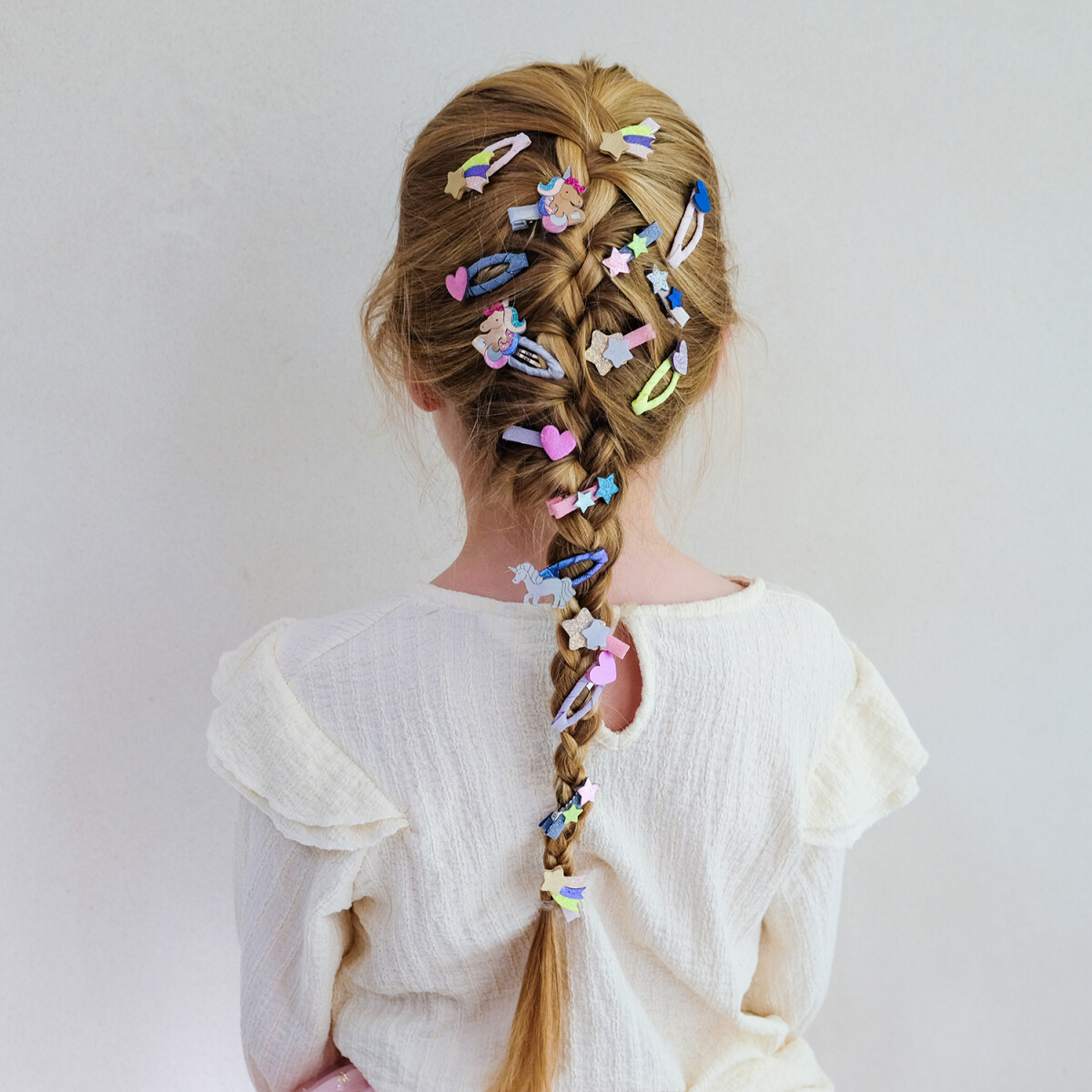 Mimi Lula - 8 Hårclips - Unicornland