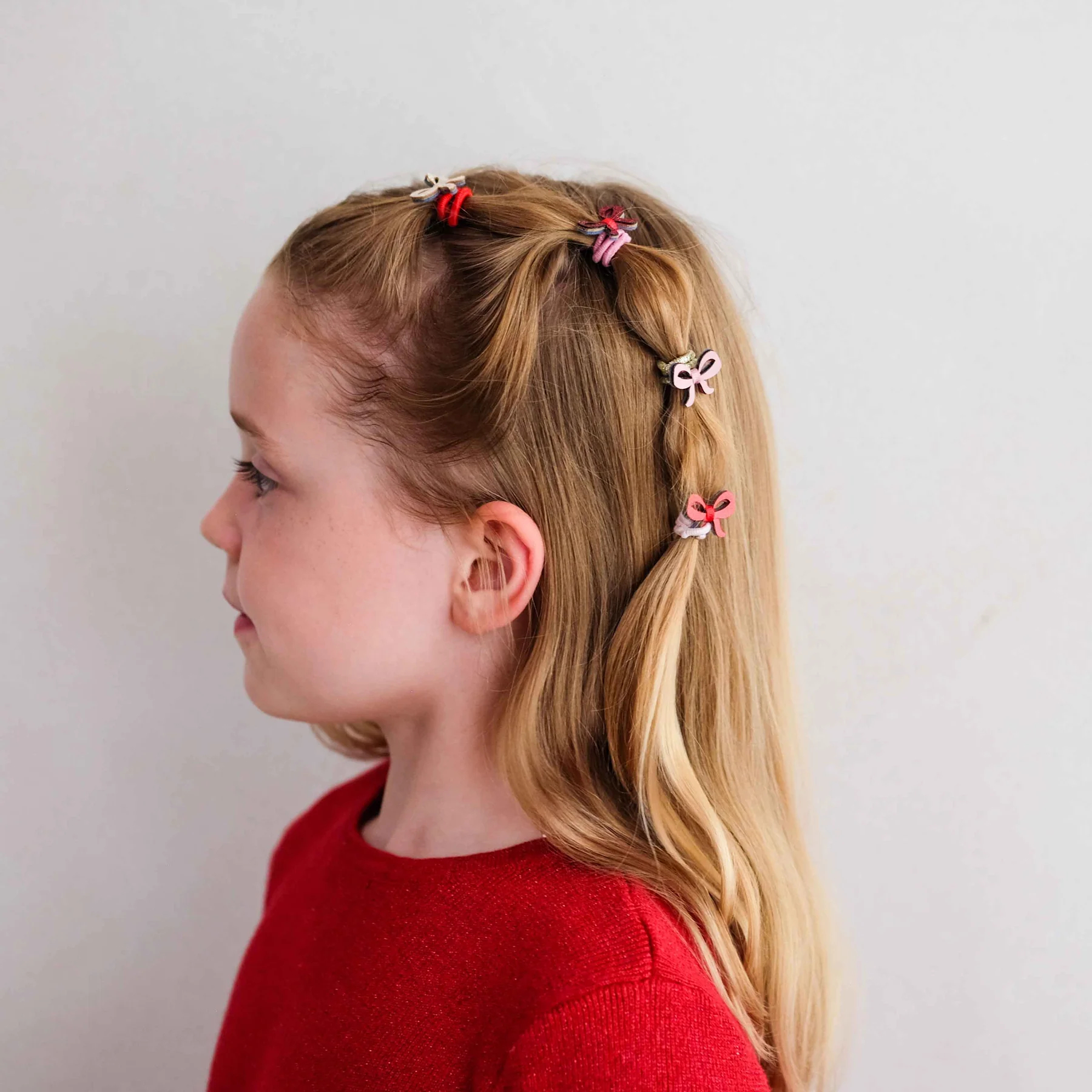 Mimi Lula - 8 Hårelastikker - Mini Cutesy Bow