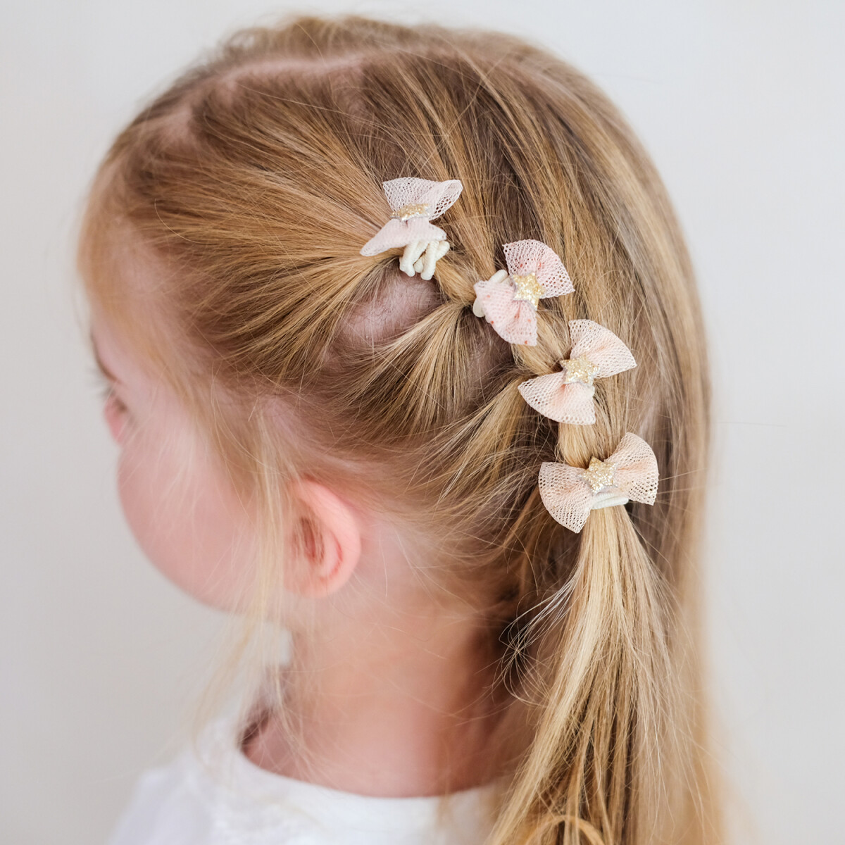 Mimi Lula - 8 Hårelastikker - Mini Tutu Bow