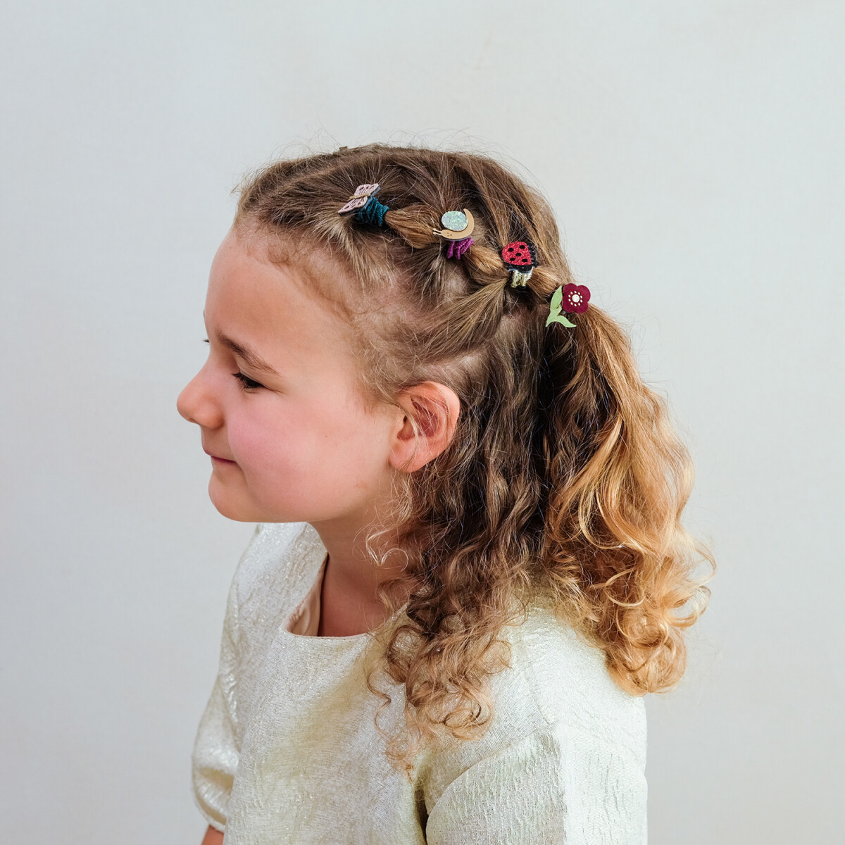 Mimi Lula - 8 Hårelastikker - Mini Winter Beasts