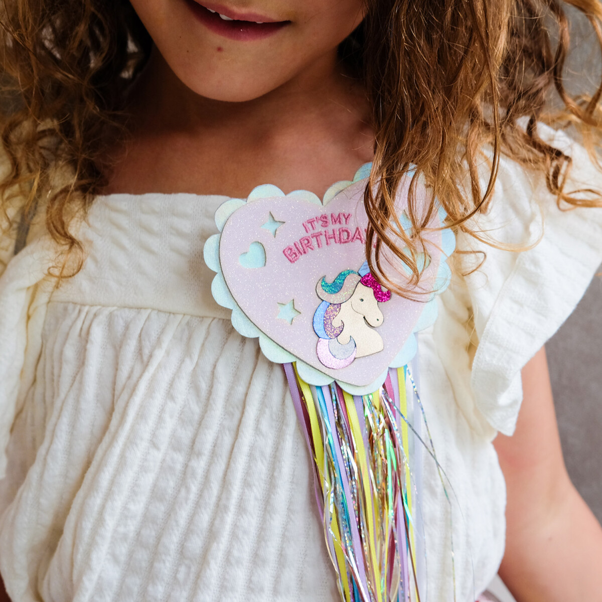 Mimi Lula - Badge - Magical Unicorn Birthday