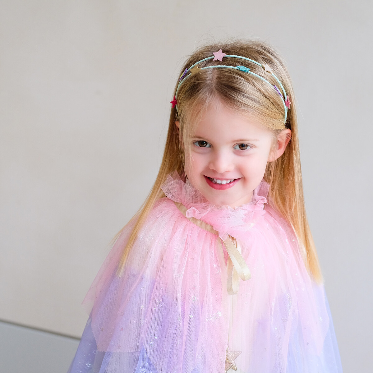 Mimi Lula - Dobbelt Hårbøjle - Rainbow And Star My Little Unicorn