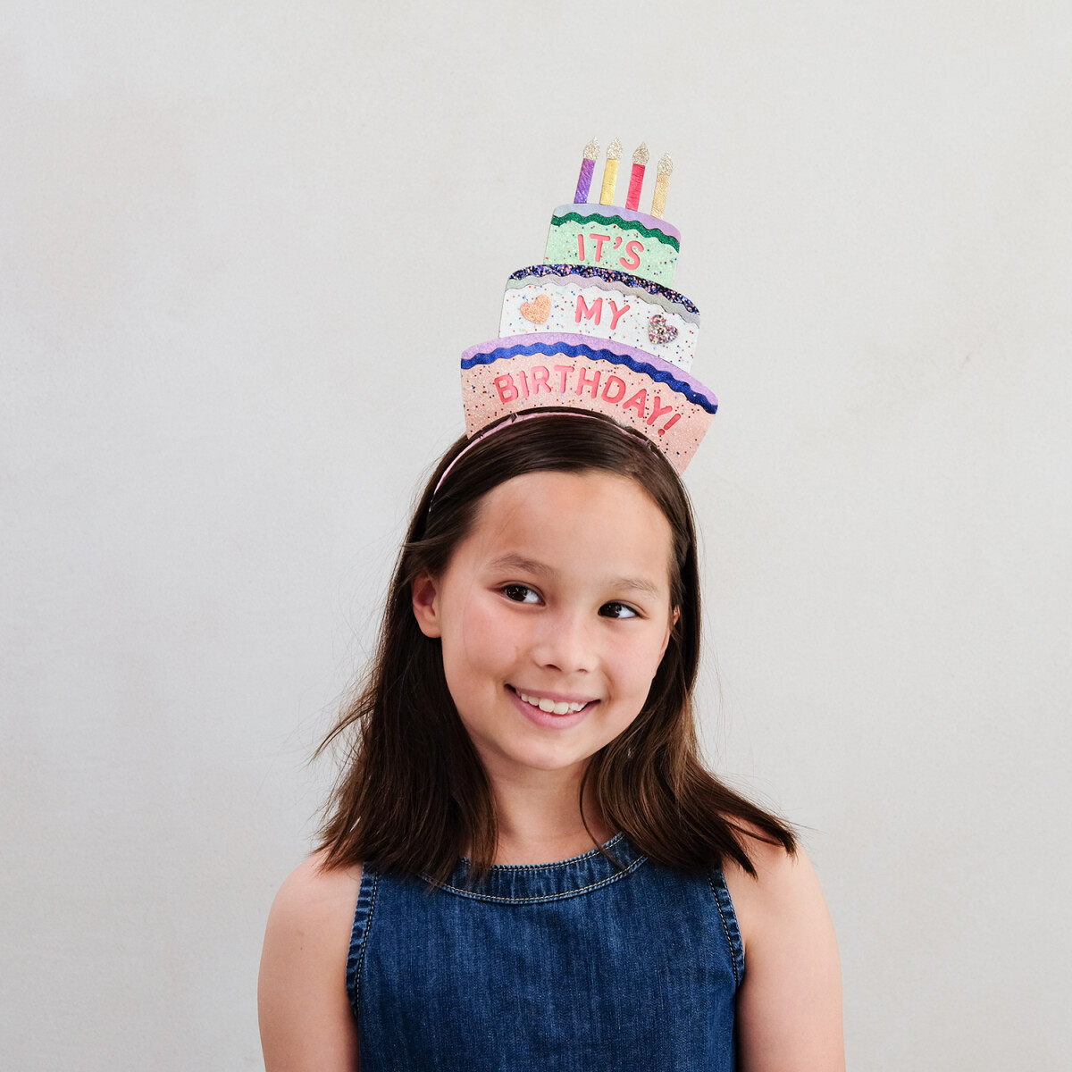 Hårbøjle Til Børn - Fødselsdagskage Dansende Dronning - Mimi Lula