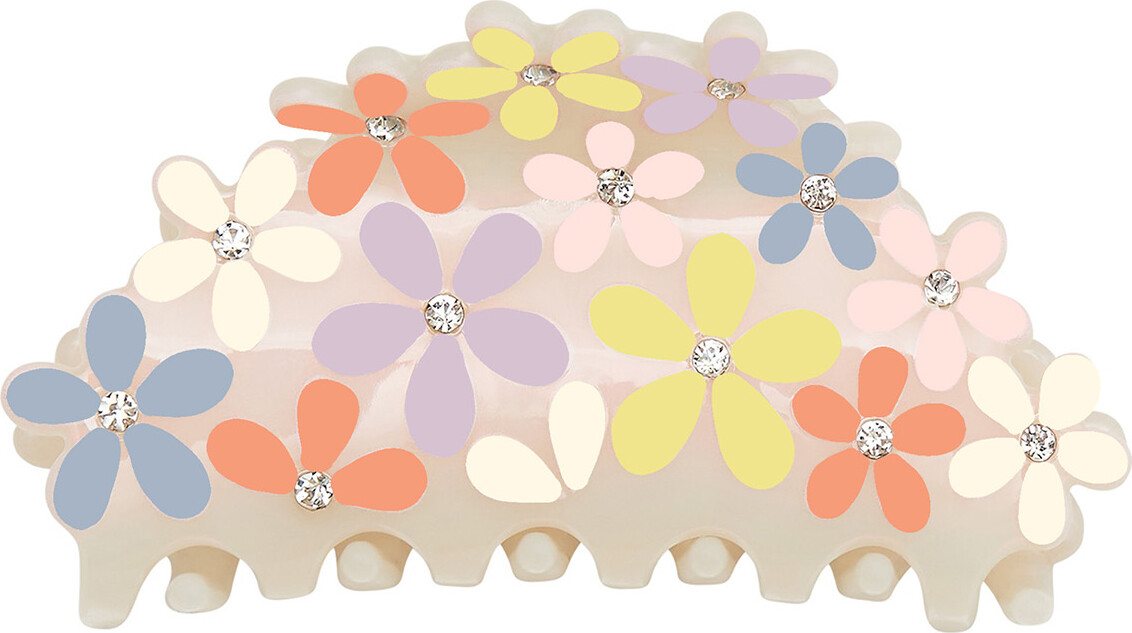 Mimi Lula - Hårklemme - Flower Peaches And Cream